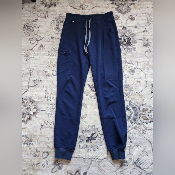 Figs Pants - Figs Navy Blue Track Pants